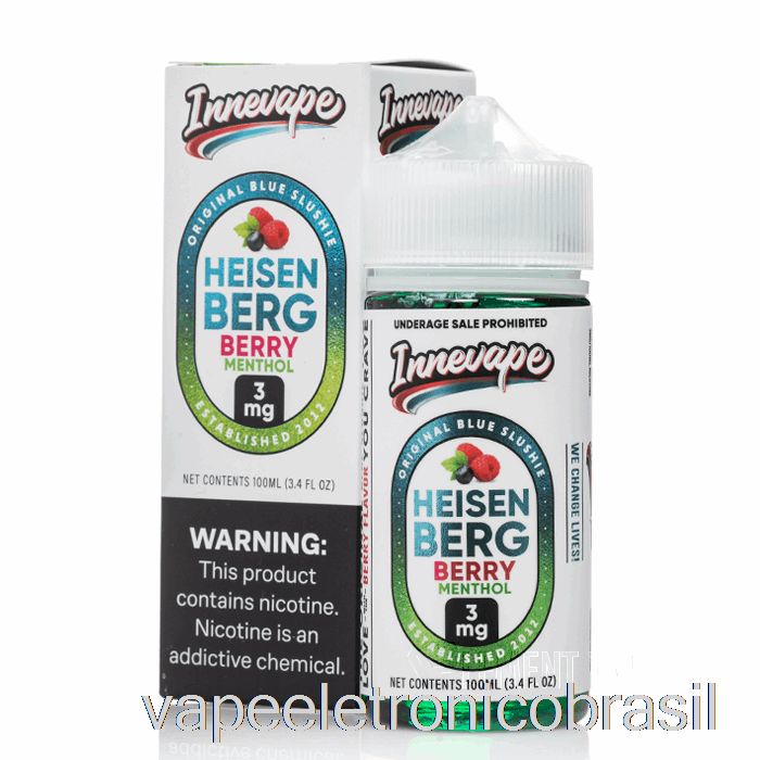 Vape Vaporesso Heisenberg Berry Mentol - Innevape - 100ml 6mg